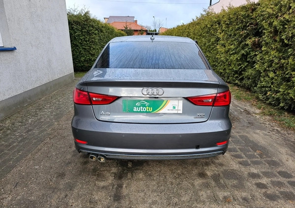 Audi A3 cena 42900 przebieg: 139000, rok produkcji 2015 z Chodzież małe 466
